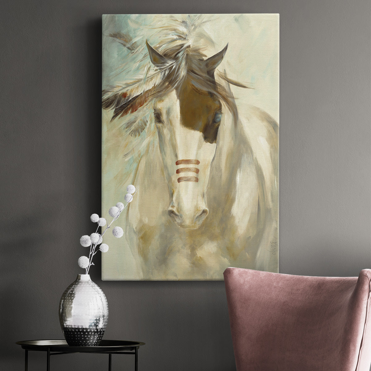 Warrior Premium Gallery Wrapped Canvas - Ready to Hang