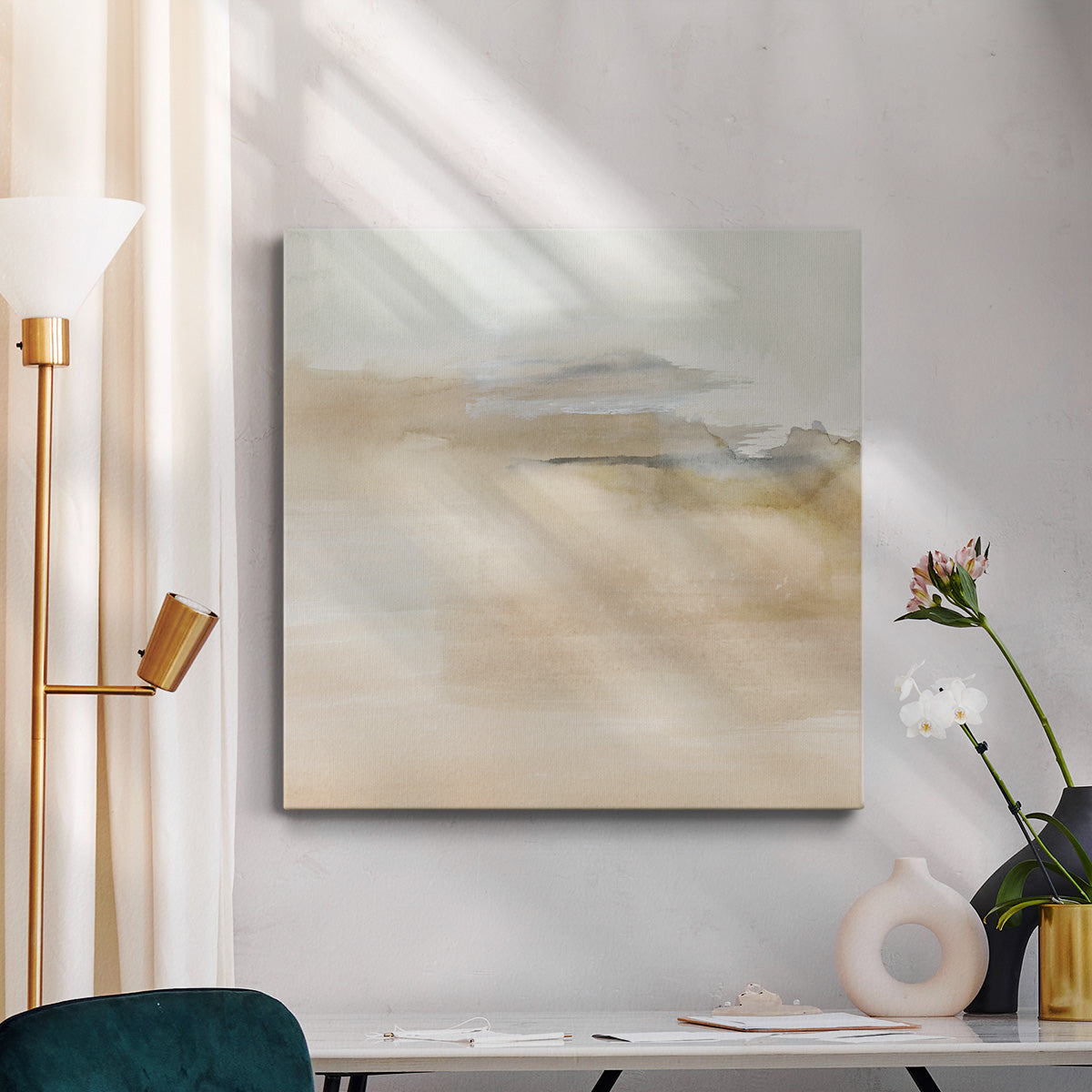 Cinnamon Shores I - Canvas Art Print