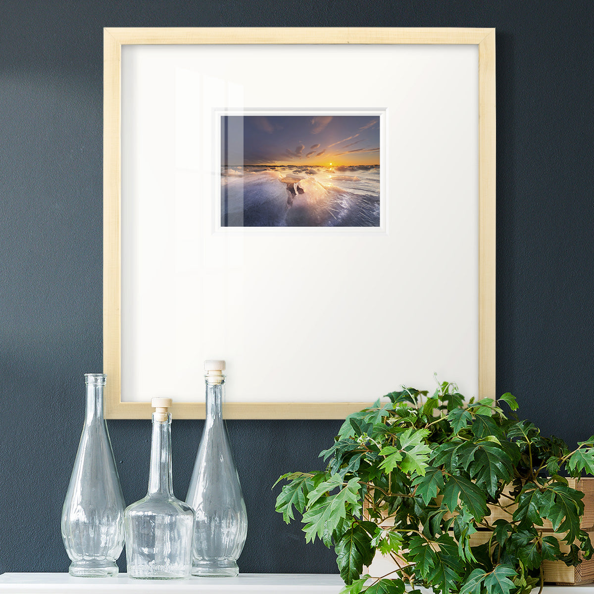 Breakthrough- Premium Framed Print Double Matboard