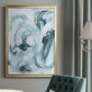 Fluid Receptor I - Modern Framed Canvas Print