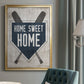 Home Sweet Home Base - Modern Framed Canvas Print