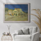 The Yellow House - Ornate Framed Canvas Print
