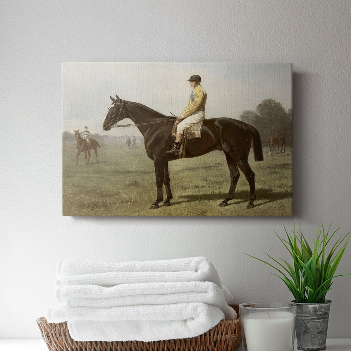 Vintage Jockey XXXVII - Canvas Art Print