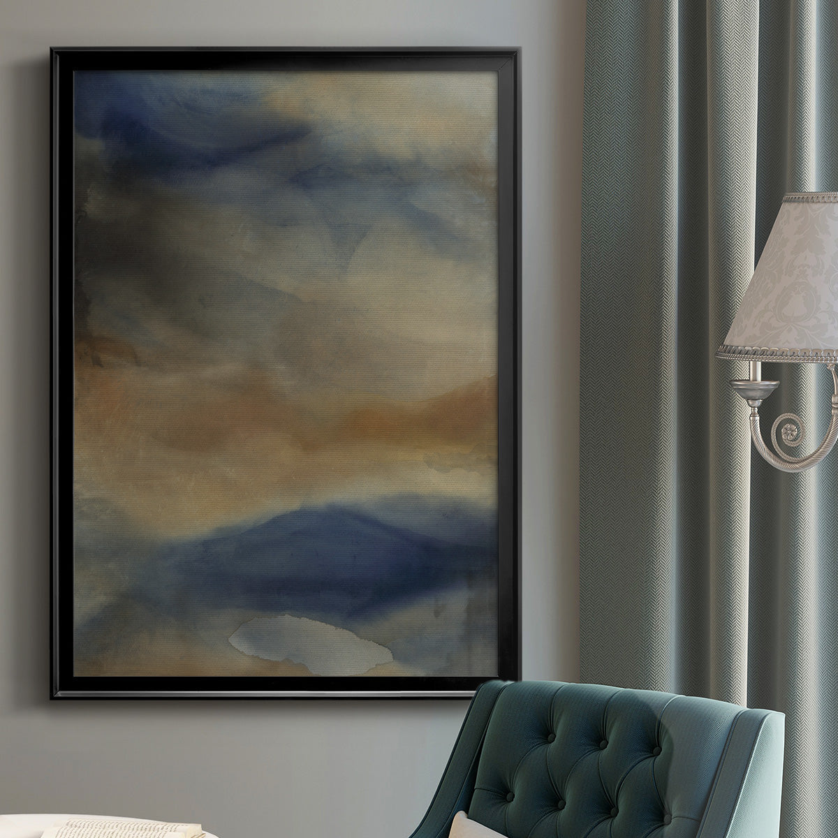 Reflection - Modern Framed Canvas Print