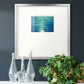 Deep Blue- Premium Framed Print Double Matboard