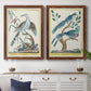 Pastel Birds V - Premium Framed Canvas 2 Piece Set - Ready to Hang