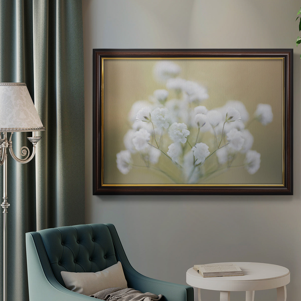 Baby's Breath Study I Premium Framed Canvas- Ready to Hang