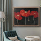 Poppy Trio I Premium Framed Canvas- Ready to Hang