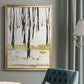 Gilded Winter II - Modern Framed Canvas Print