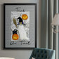 Trick or Treat Ghost - Modern Framed Canvas Print