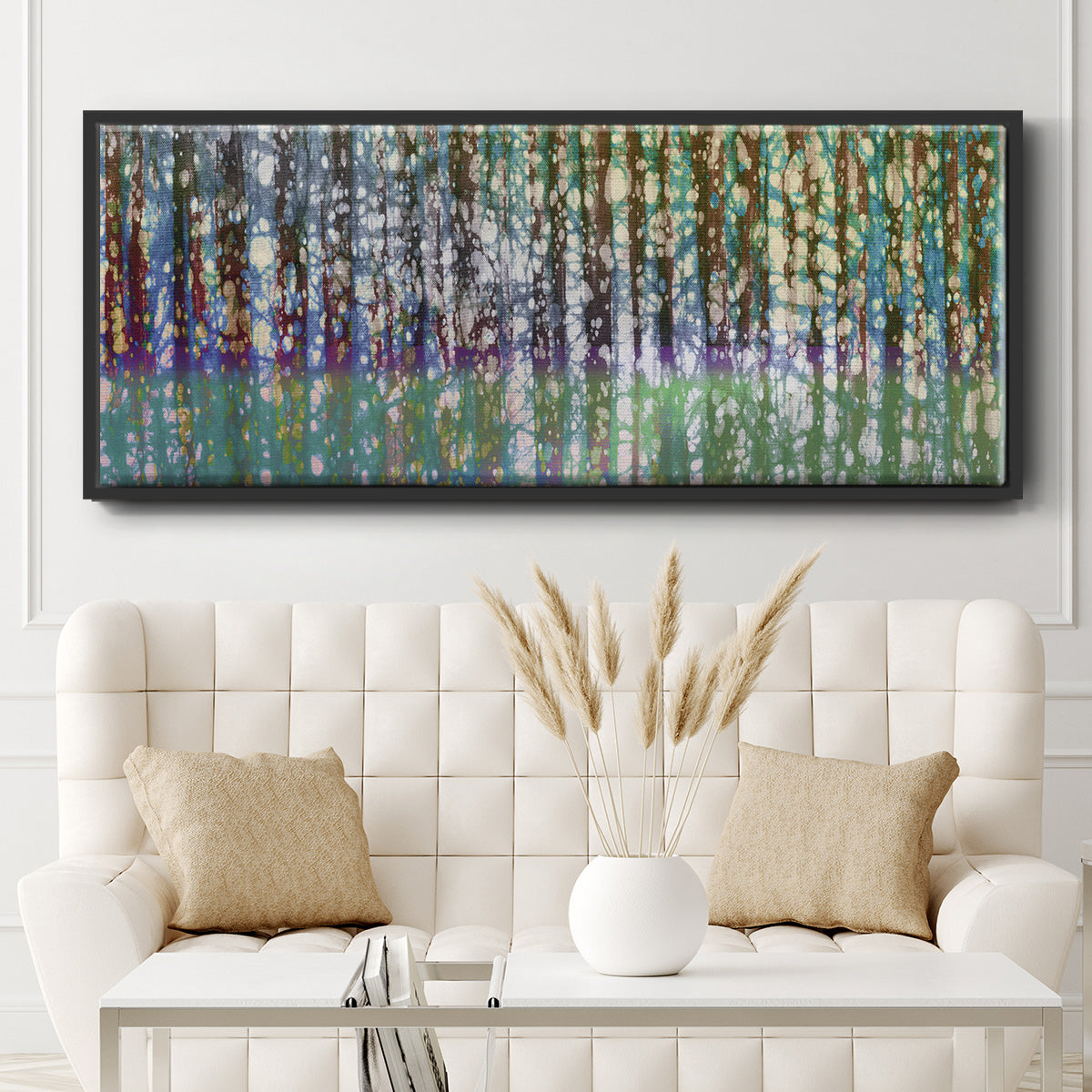 Birch Betik - Floater Framed Canvas Print