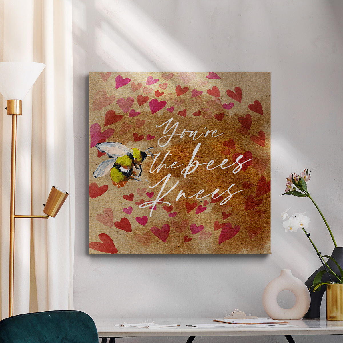 Bees Knees I - Canvas Art Print