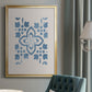 Monochrome Terra Mesa Tile I - Modern Framed Canvas Print