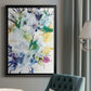 Like An Iris II - Modern Framed Canvas Print