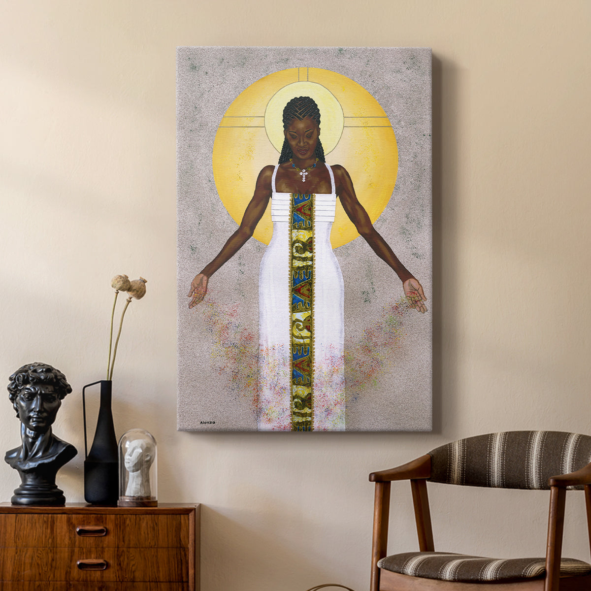 Her Peace - Canvas Art Print
