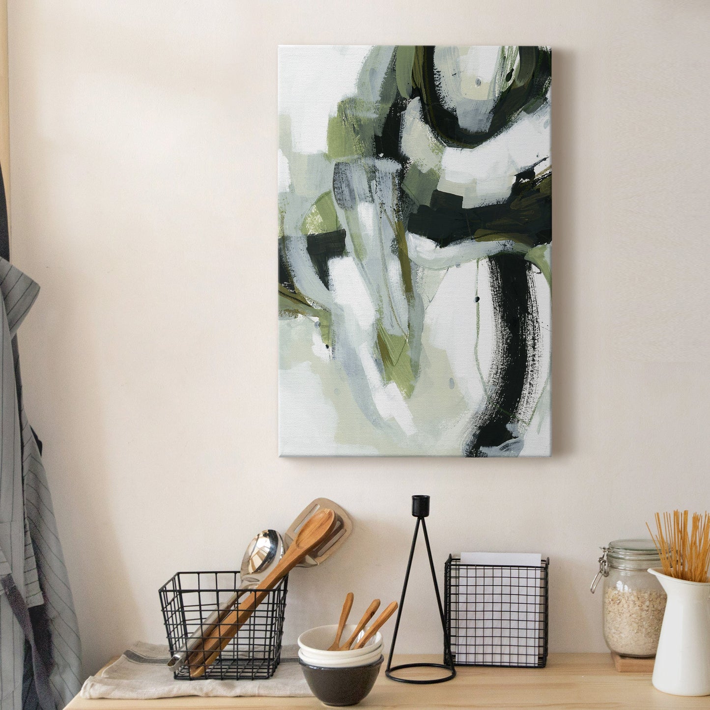 Green Onyx I Premium Gallery Wrapped Canvas - Ready to Hang