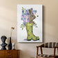 Welly Bunny And Bee - Canvas Art Print