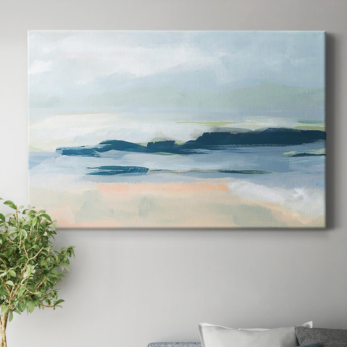 Matala Coast I Premium Gallery Wrapped Canvas - Ready to Hang