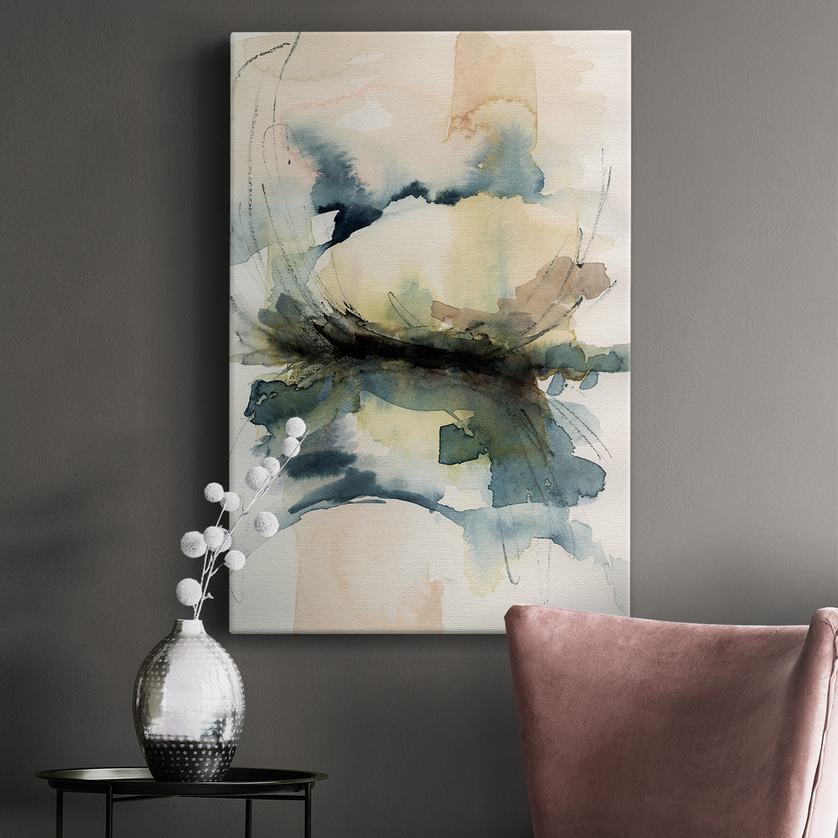 Winter Shoal II Premium Gallery Wrapped Canvas - Ready to Hang