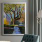 Spring in New England - Modern Framed Canvas Print