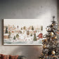 Frostlit Icicles Serenade - Canvas Art Print