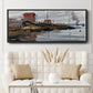 The Seine at Petit - Floater Framed Canvas Print
