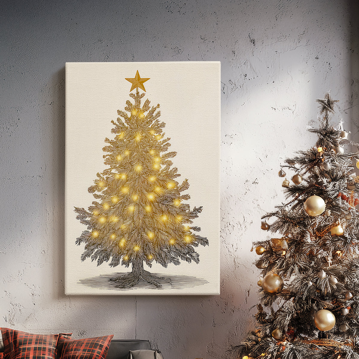 Golden Twilight at Midnight - Canvas Art Print