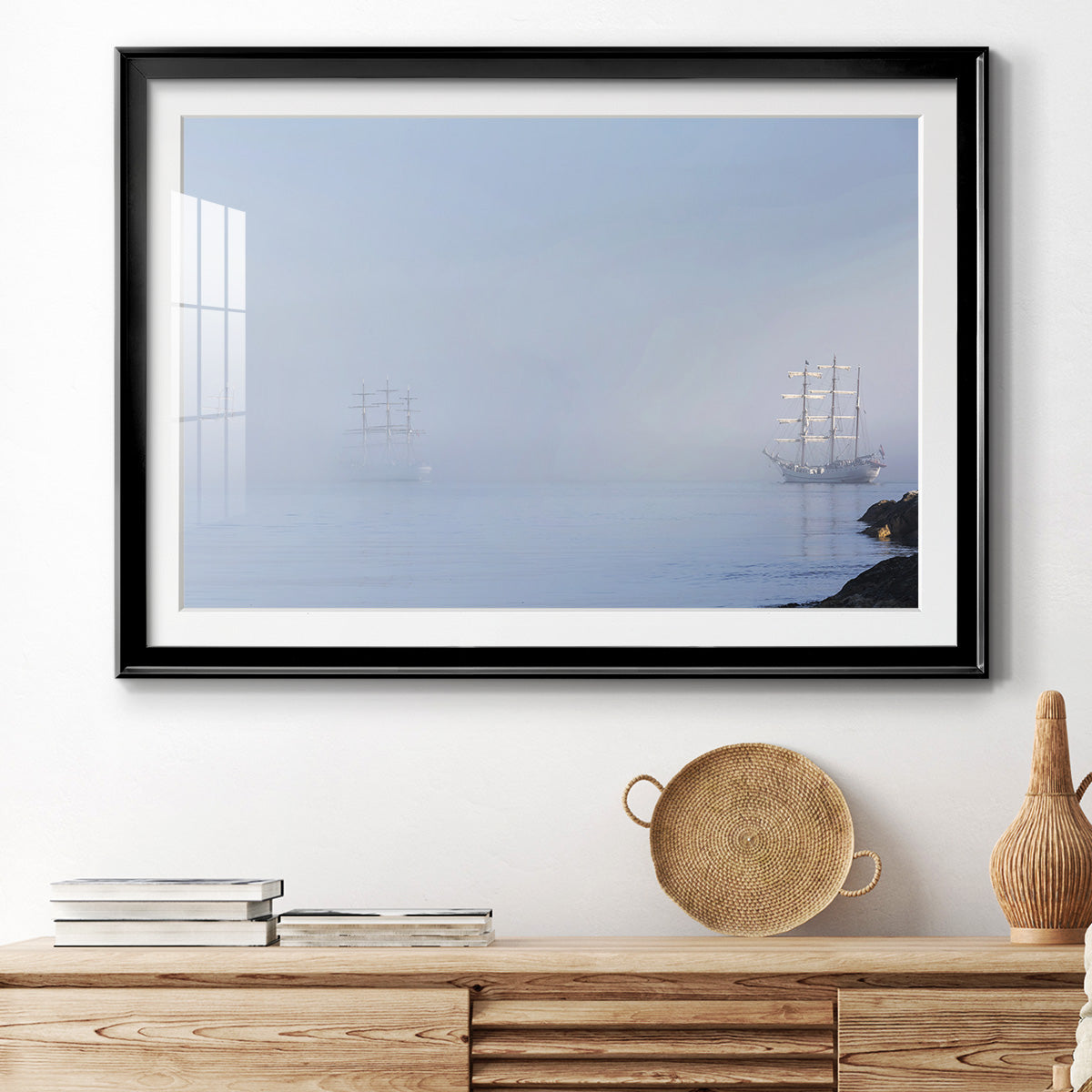 In the Mist Premium Framed Print - Ready to Hang