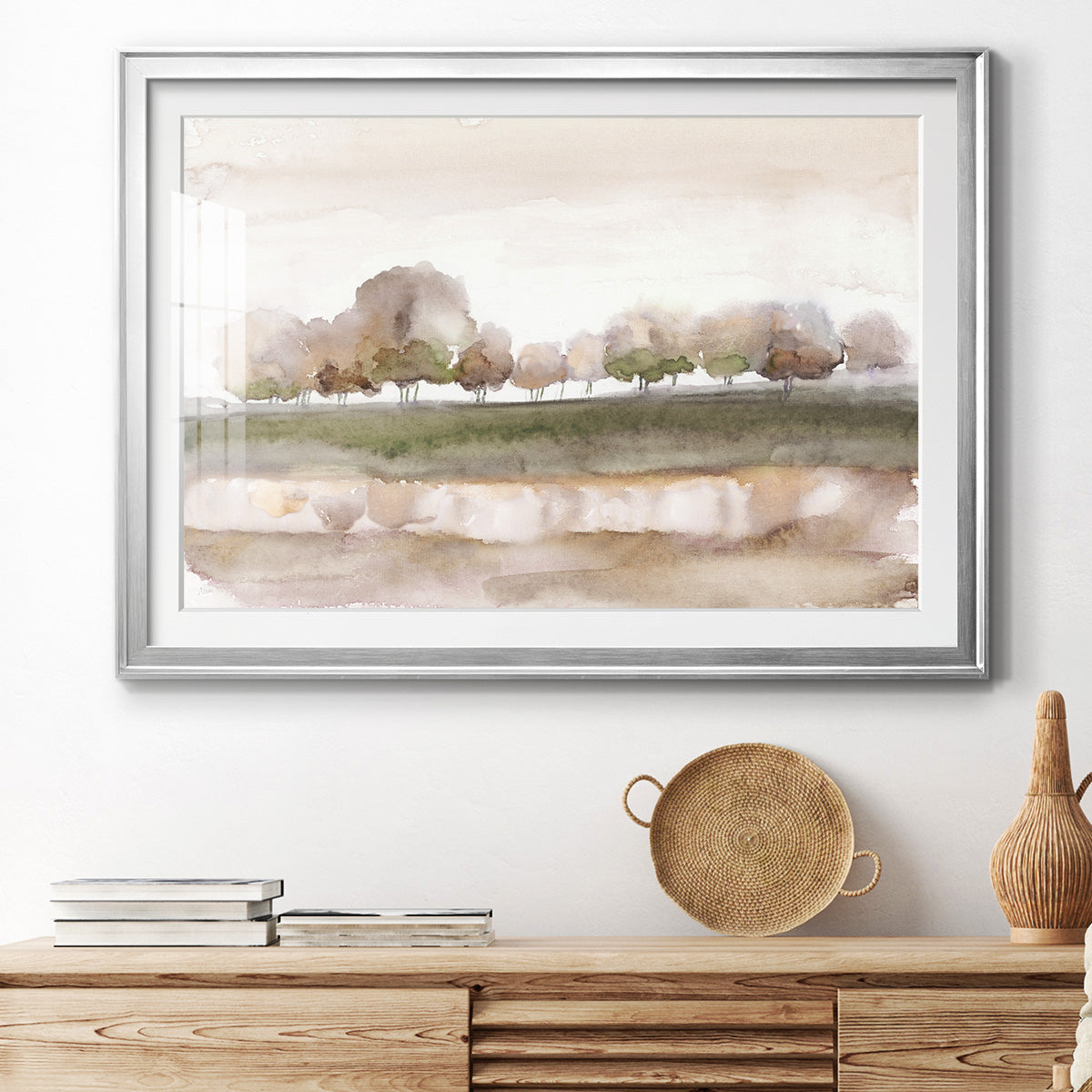 Soft Welcome Spring Premium Framed Print - Ready to Hang