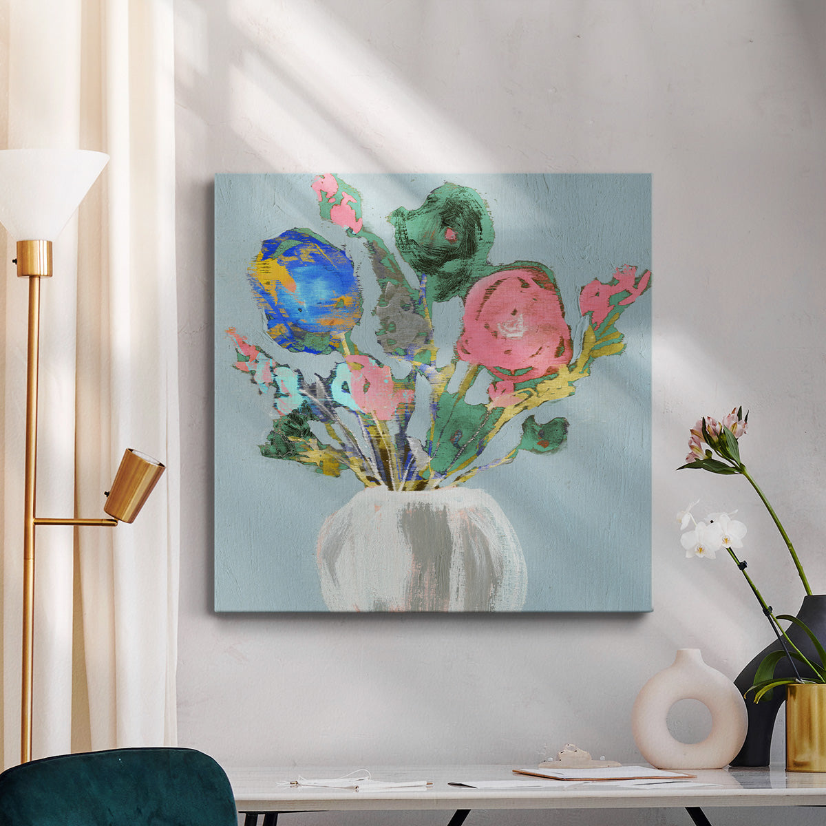 Fun Bouquet II - Canvas Art Print