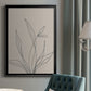 Neutral Lines II - Modern Framed Canvas Print