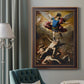 The Fall of the Rebel Angels - Ornate Framed Canvas Print