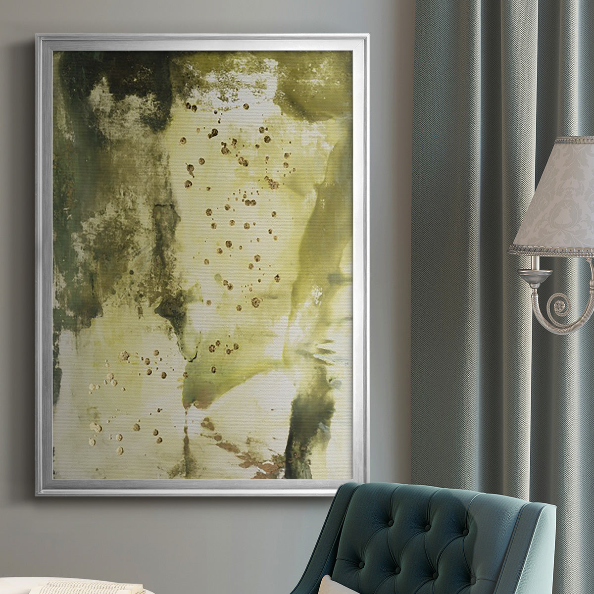 Canyon Diptych II - Modern Framed Canvas Print