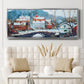 Sandviken, Norway 2, 1895 - Floater Framed Canvas Print
