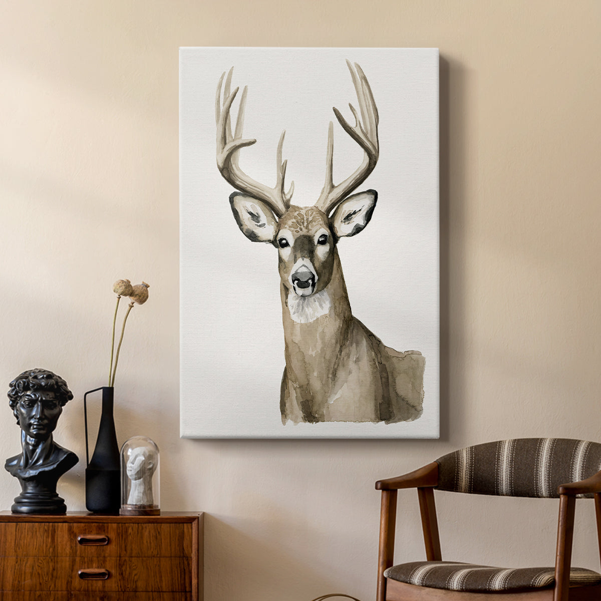 Handsome Whitetail I - Canvas Art Print
