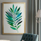 Palm Frond Flow III - Modern Framed Canvas Print