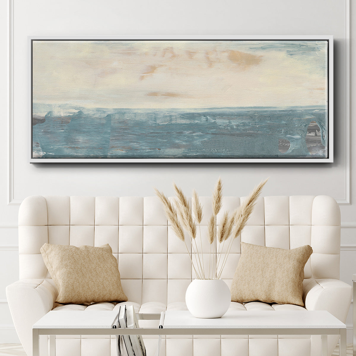 Peace and Calm III - Floater Framed Canvas Print
