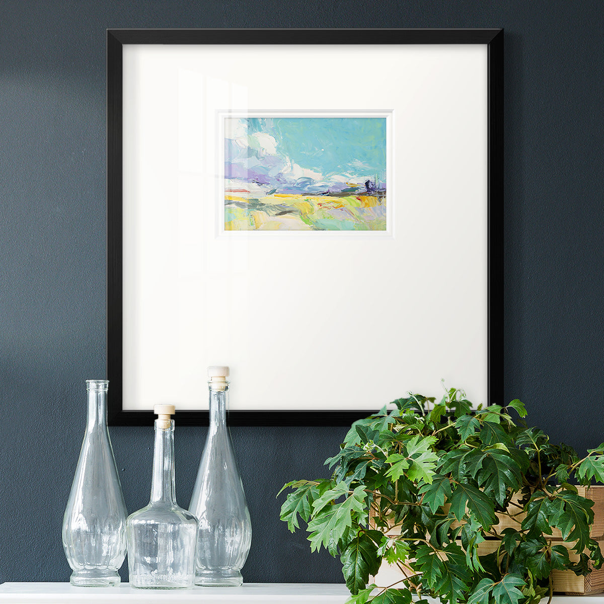 Travels- Premium Framed Print Double Matboard