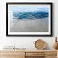 Aegean Blue Water - Modern Framed Art Print