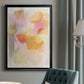 Warm Petals I - Modern Framed Canvas Print