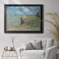 Cliff Walk At Pourville, 1882 - Ornate Framed Canvas Print