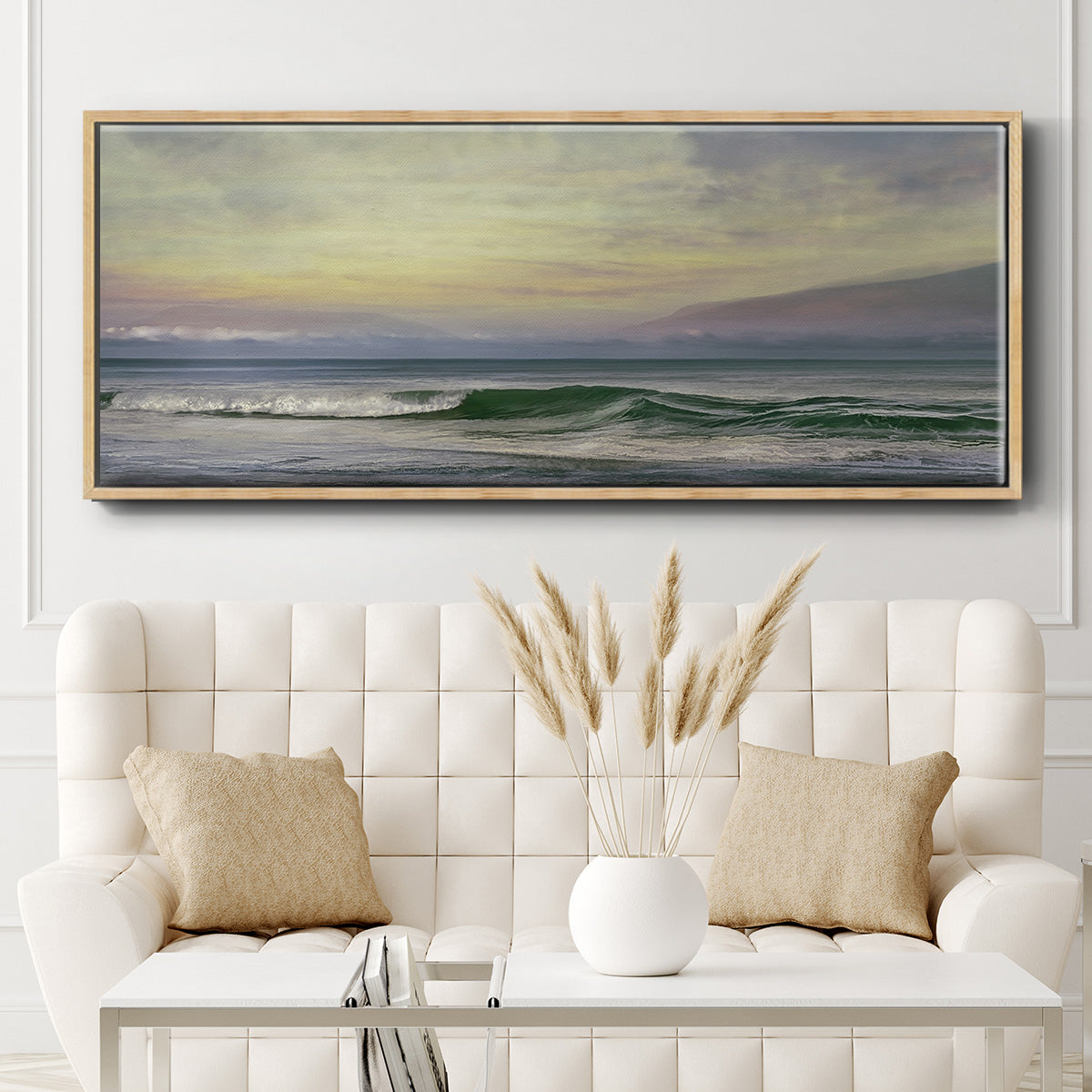 Our View - Floater Framed Canvas Print