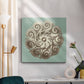 CKd Celadon&Mocha Rosette I (NC) - Canvas Art Print