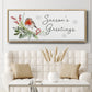 Winter Visitor Collection D - Floater Framed Canvas Print