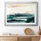 Sea Foam Flow II Premium Framed Print - Ready to Hang