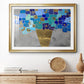 Blue Love - Modern Framed Art Print