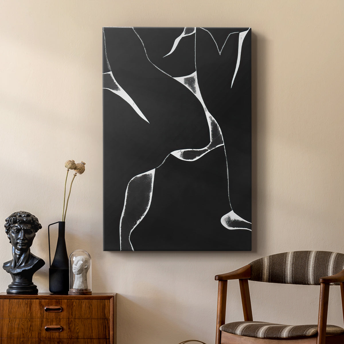 Night Bloom II - Canvas Art Print