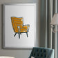 Take a Seat III - Modern Framed Canvas Print