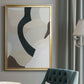 Shifting Neutrals II - Modern Framed Canvas Print