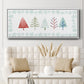 Christmas Tree Whimsy Collection C - Floater Framed Canvas Print